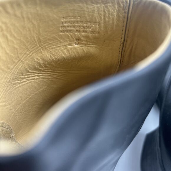 Nisolo Ankle Boots Womens 8 Black Heel Dari Commuter Leather Minimal - Picture 9 of 10